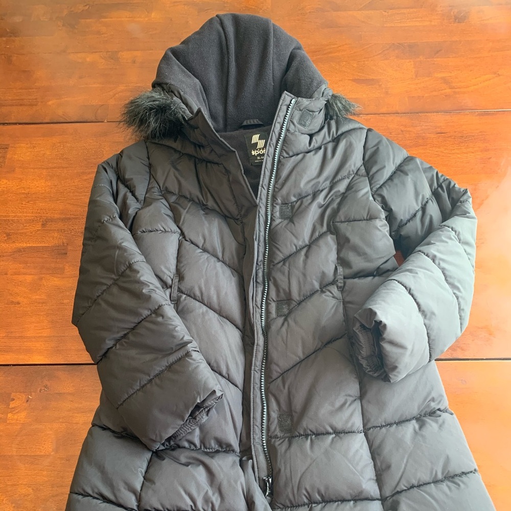 Girls size 14 puffer coat